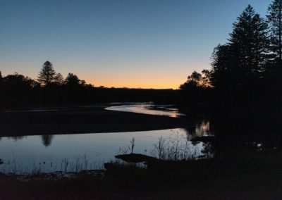 Crooked River-at dusk