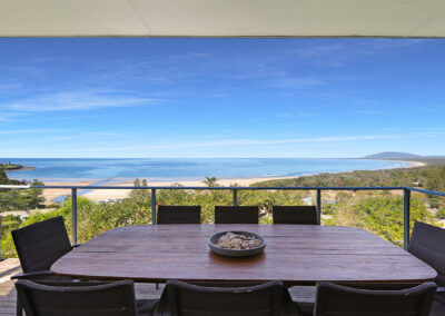 Outdoor dining table, sits 8 to 10 people
