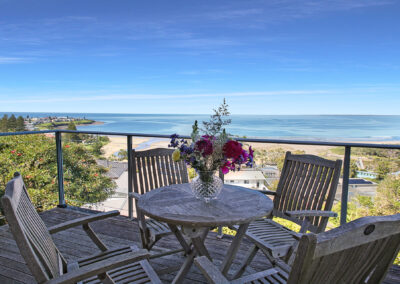 Second dining table outside of lounge room