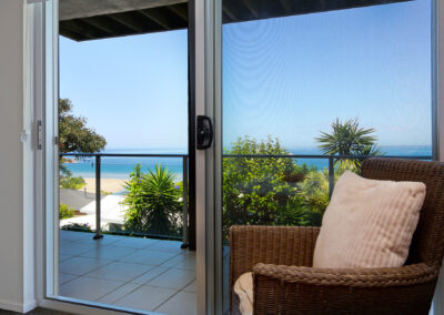 View of the ocean from bedroom 1